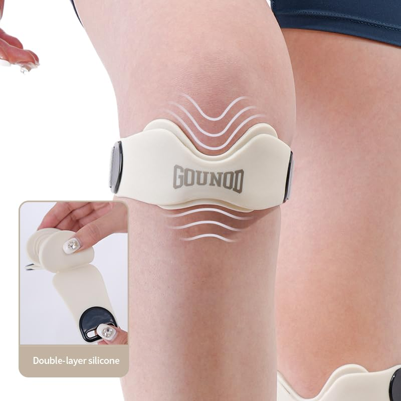 🏃‍➡🏃‍➡Silicone Patellar Tendon Support Strap 2 Pack,Knee Strap for Knee Pain Relief