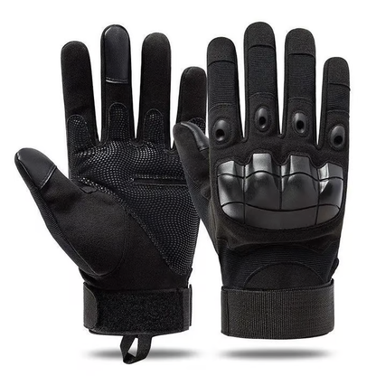 🧤🧤2PCS Tactical Full Finger Gloves with Soft Knuckle Protection,Touchscreen,Non-Slip,Breathable,For Outdoor Sports, Motorcycle Riding, Training,Hunting,MenWomen,work gloves