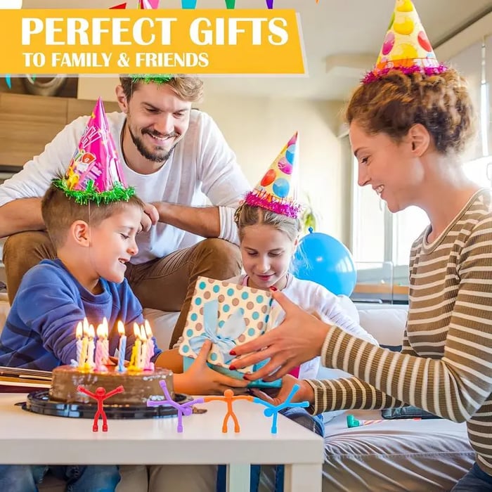 ✨️✨️Magnetic Fidget Toys Bright Solid Colors BPA-Free Sensory Building Fridge Kids Toys