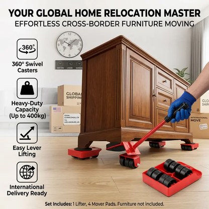🛠️Efficient Moving Tool | One-stop moving solution, easy and time-saving moving essential. Powerful wheeled moving tool