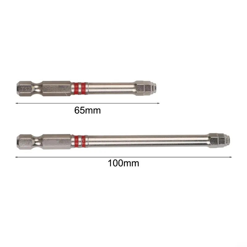 6-Piece Screwdriver Bit Set 1.5mm to 6mm