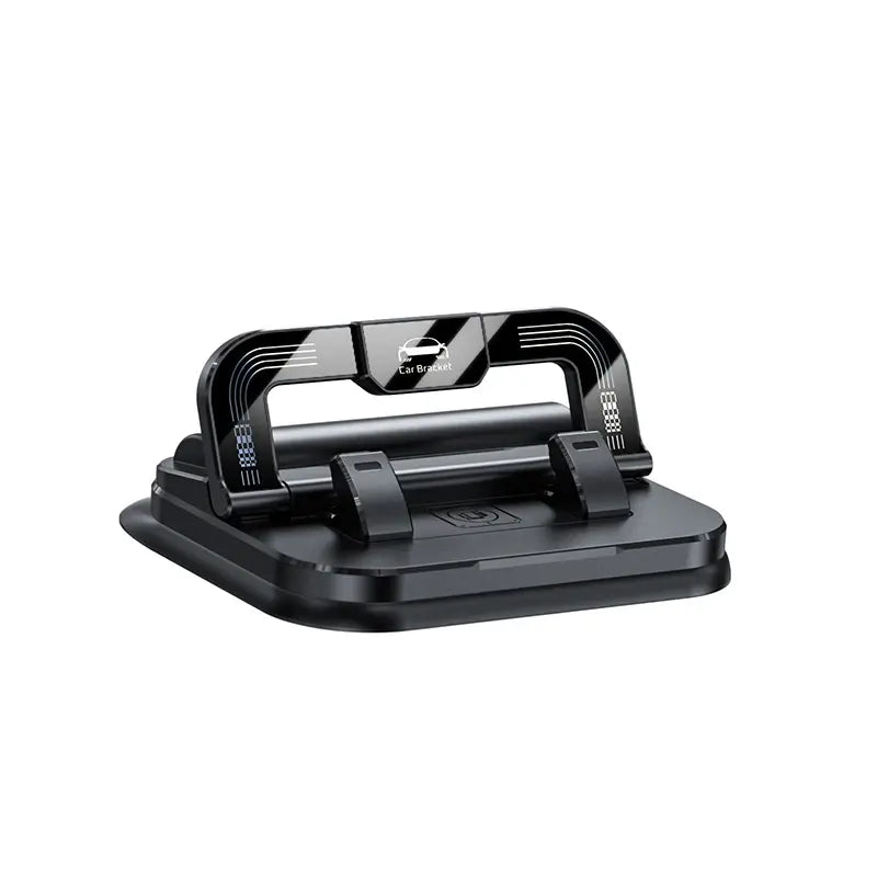 Car phone holder, portable mobile phone holder, stable and durable.In-built parking number plate function, quickly switch to a phone number plate