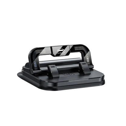 Car phone holder, portable mobile phone holder, stable and durable.In-built parking number plate function, quickly switch to a phone number plate