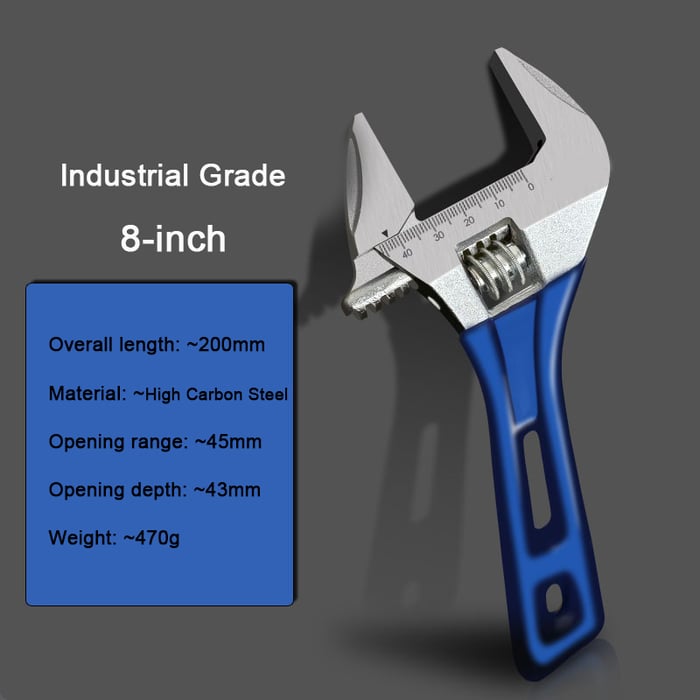 🔧Stubby Adjustable Wrench