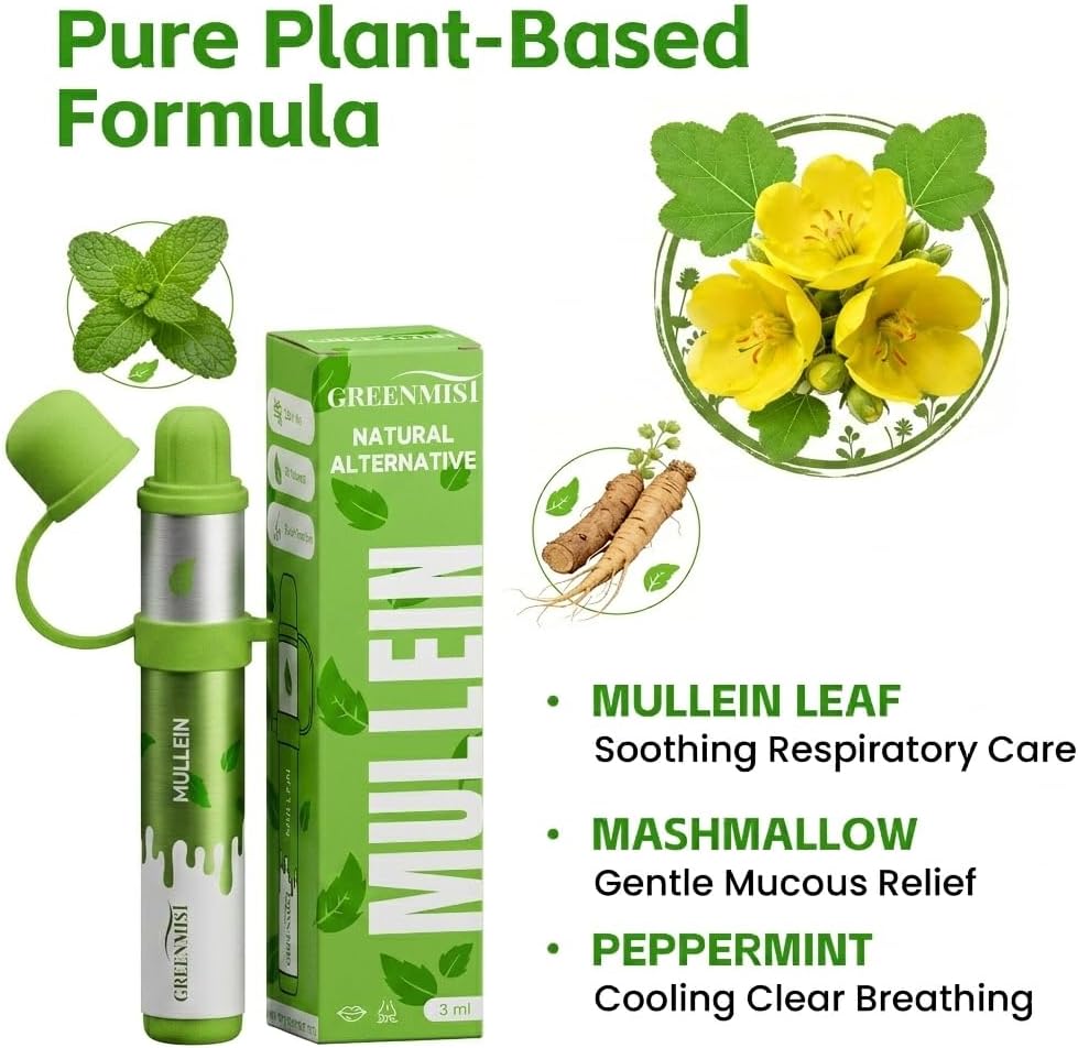 Aromatic Herb Refreshment Stick - Portable Botanical Air Freshener for Instant Cooling