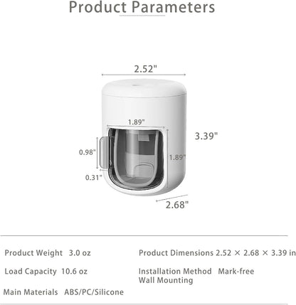 𝟐𝟎𝟐𝟔 𝐔𝐩𝐠𝐫𝐚𝐝𝐞𝐝 Wall Mounted Bathroom Automatic Toothpaste Squeezer