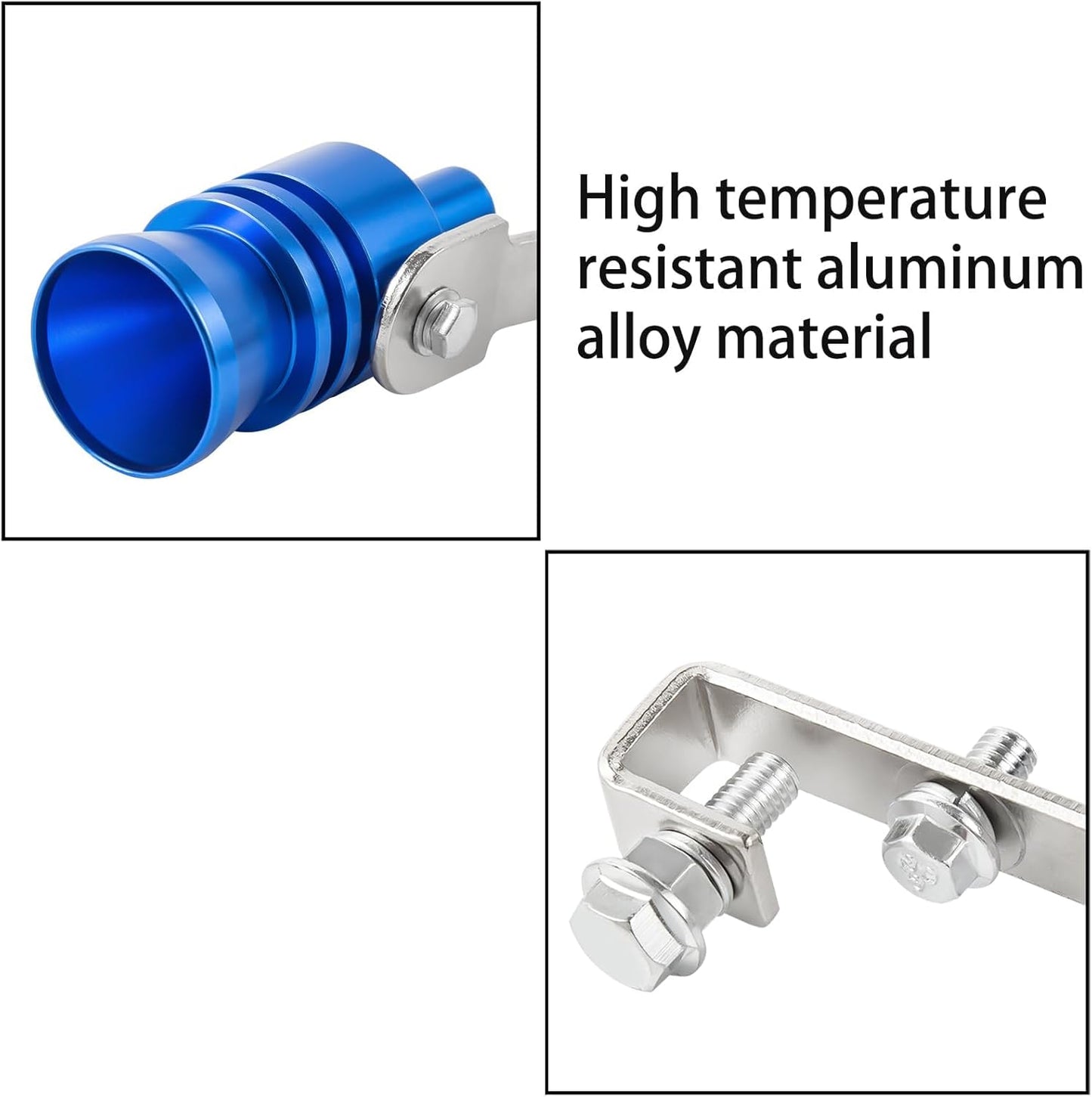 🚗3 pcs car turbocharged exhaust pipe sound generator