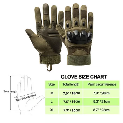 🧤🧤2PCS Tactical Full Finger Gloves with Soft Knuckle Protection,Touchscreen,Non-Slip,Breathable,For Outdoor Sports, Motorcycle Riding, Training,Hunting,MenWomen,work gloves