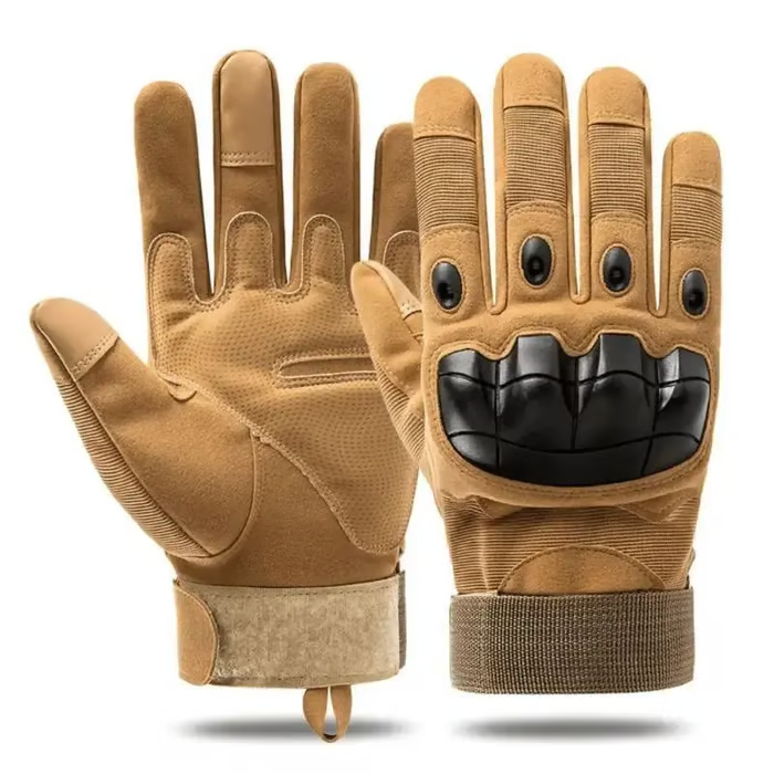 🧤🧤2PCS Tactical Full Finger Gloves with Soft Knuckle Protection,Touchscreen,Non-Slip,Breathable,For Outdoor Sports, Motorcycle Riding, Training,Hunting,MenWomen,work gloves