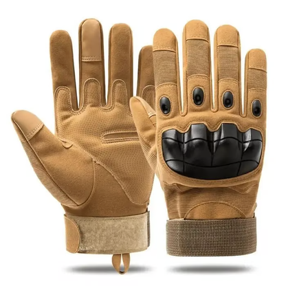 🧤🧤2PCS Tactical Full Finger Gloves with Soft Knuckle Protection,Touchscreen,Non-Slip,Breathable,For Outdoor Sports, Motorcycle Riding, Training,Hunting,MenWomen,work gloves