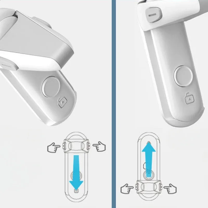 Gate with Smart Lock - Kitchen & Child Safety, No Punch Install, Adjustable Opening