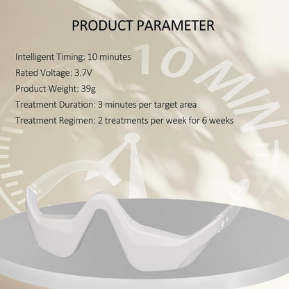 👓️Eye Care Device, 3D Eye Beauty Massager with Vibration, Microcurrent Magic Eye Beauty Pro, Relax Eye Strain, Reduce Eye Bags and Dark Circles