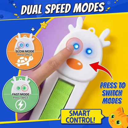 Interactive Cat Toys for Indoor Cats - Automatic Cat Toys with Motorized String Action