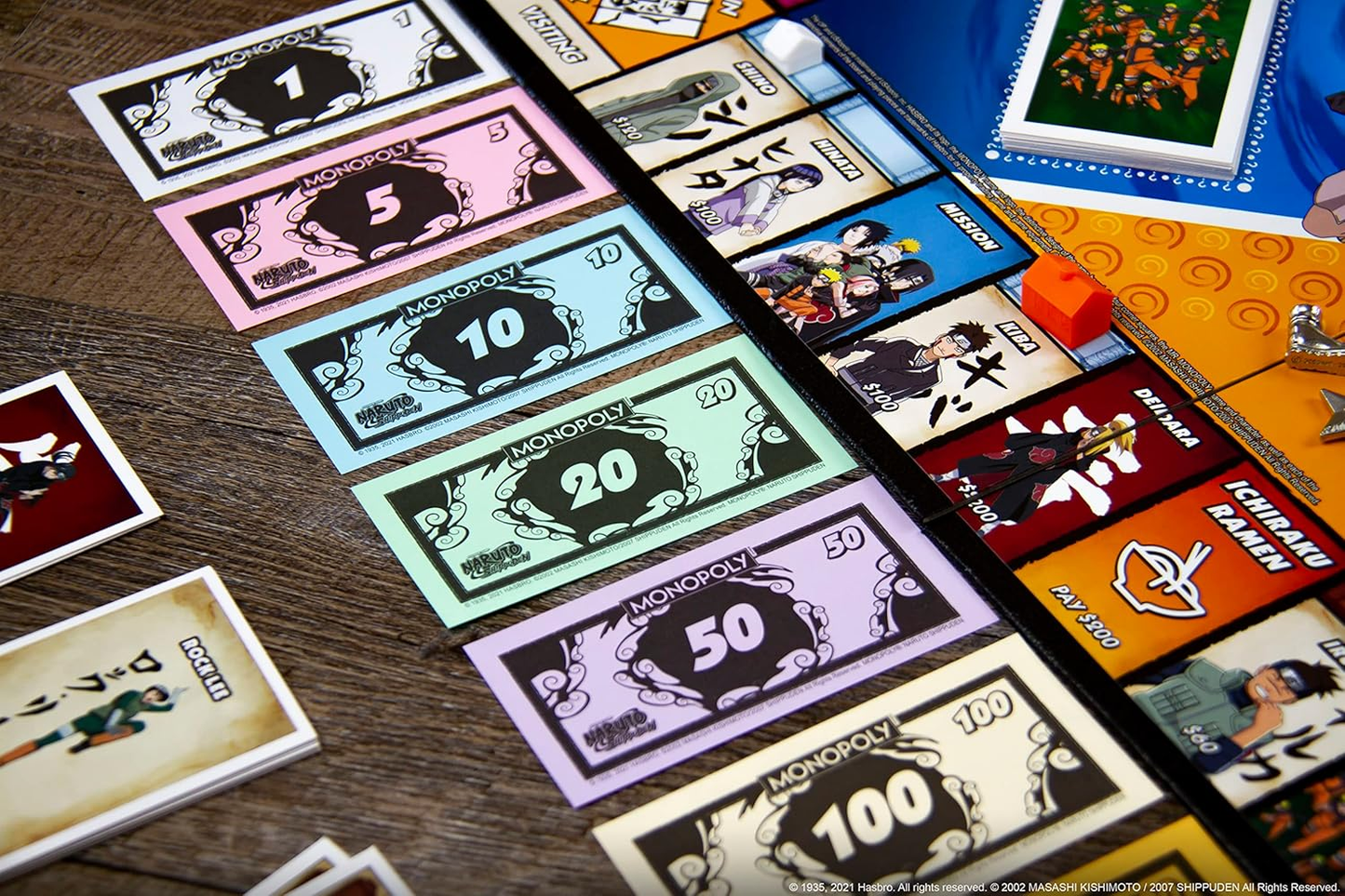 🔥✨️Monopoly: Naruto | Collectible Monopoly Game Featuring