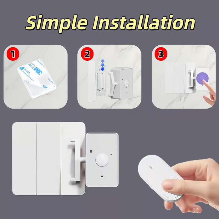 Wireless Smart Light Switch with Remote