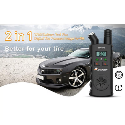 Digital tire pressure gauge