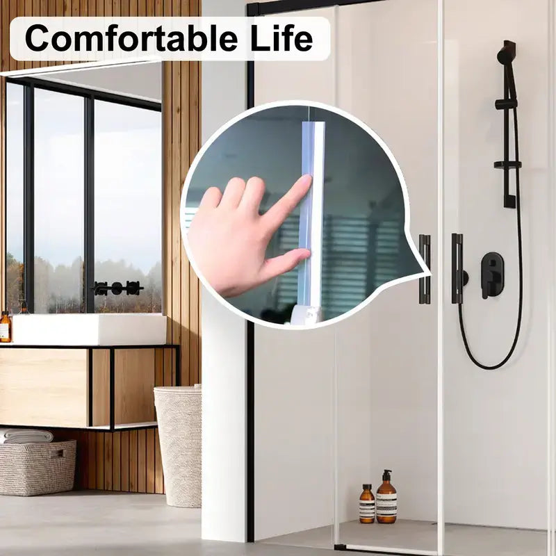 16.4Ft Door Weather Stripping, (1.38in Width) Weather Stripping Door Draft Stopper（3 PCS）