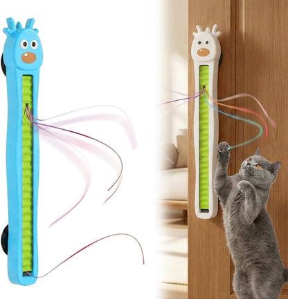 Interactive Cat Toys for Indoor Cats - Automatic Cat Toys with Motorized String Action