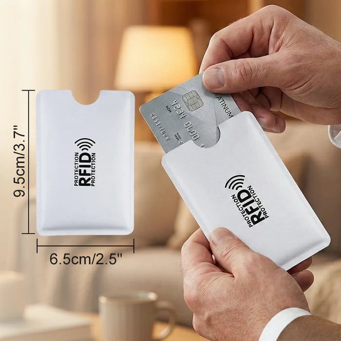 RFID Blocking Sleeves – Protect Your Cards from Electronic Theft