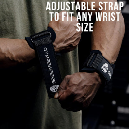💪🏋Weight Lifting Hooks (Pair) For Deadlifts, Pull Ups, Shrugs - Gym Gloves For Men and Women