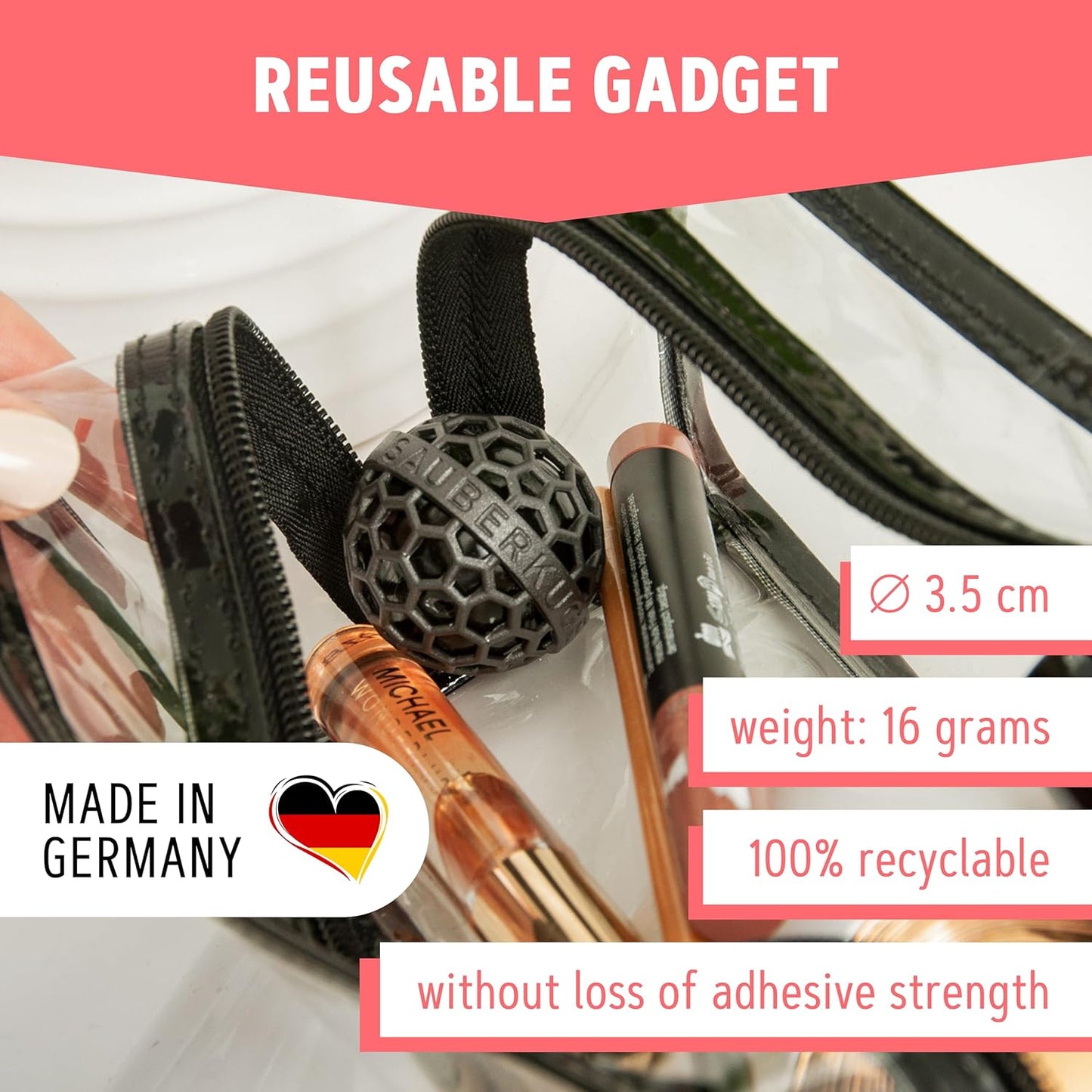 🌟3 pcs The Clean Ball - The clever way of cleaning purses, bags, backpacks and school bags