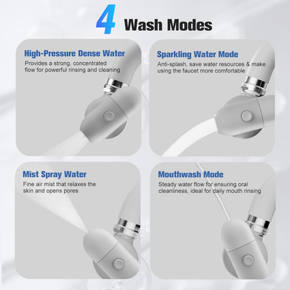✨️🔥4 Modes Multifunctional Kitchen & Bathroom Water Filter for Sink Faucet