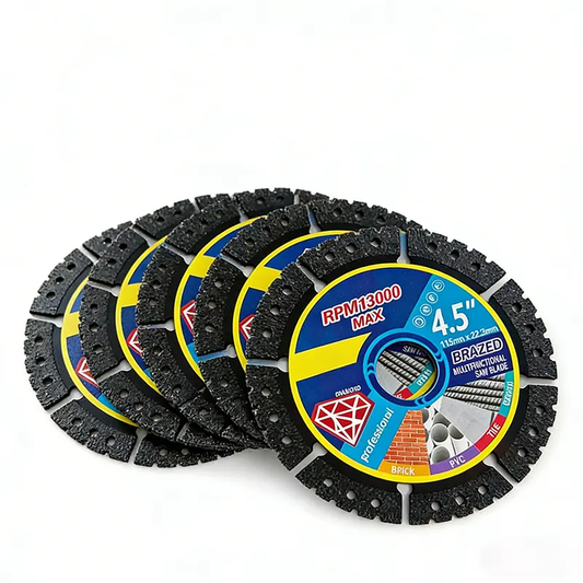🛠️🛠️4.5 inch (115mm) cutting blade 3 pieces/6 pieces, suitable for dry cutting metal, ceramic tiles, stone, plastic angle grinder special saw blade accessories