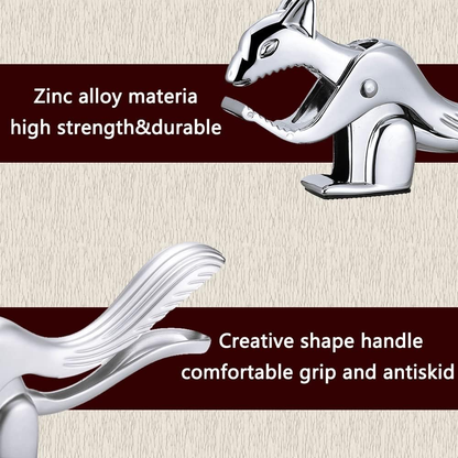 Nut Cracker Tool, Handheld Squirrel Shape Walnut Clip