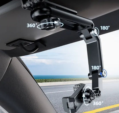 📱1080° Multi-function Sun Visor Universal 360 Degree Rotating Phone Holder Suitable