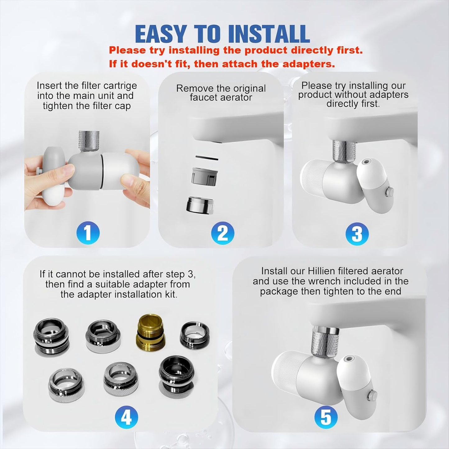 ✨️🔥4 Modes Multifunctional Kitchen & Bathroom Water Filter for Sink Faucet