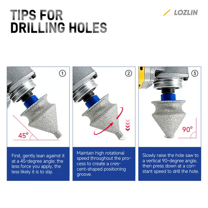 🛠️🛠️Diamond Beveling & Chamfer Bits for Angle Grinder