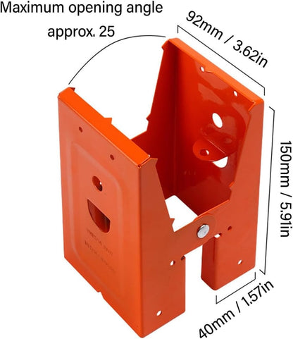 2Pcs Heavy Duty Sawhorse Brackets with Down Clamp