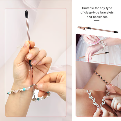 ✨️Bracelet Helper Tool for Self-Wearing Fastening Assistant Easy to Use Versatile for Various Bracelets