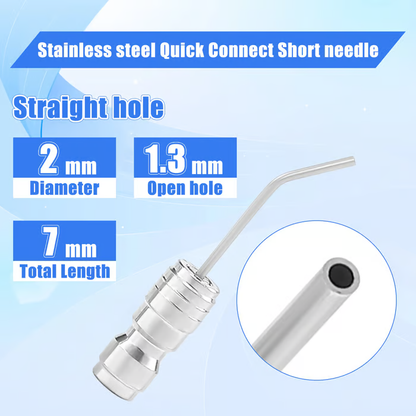 Tool Daily Heavy Duty Hose High-Pressure Washer Spray Nozzle Kit for Drum Washing Machine & AC 4 Pack Straight/Side Spray Nozzles 7cm & 22.5cm 40° Tips 1-2GPM