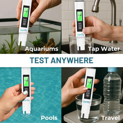 🧪VARIFY 4-in-1 TDS Meter Digital Water Tester