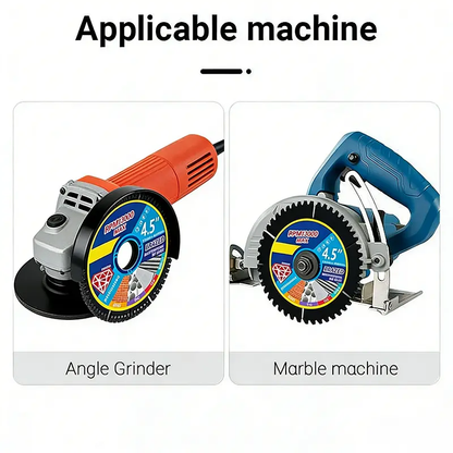 🛠️🛠️4.5 inch (115mm) cutting blade 3 pieces/6 pieces, suitable for dry cutting metal, ceramic tiles, stone, plastic angle grinder special saw blade accessories