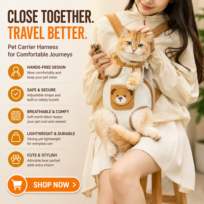 😸Breathable Pet Carrier Backpack😸