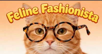 Retro Round-Frame Glasses for Dogs and Cats