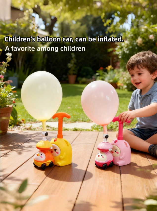 Balloon Car Toy Aerodynamics Science Toys