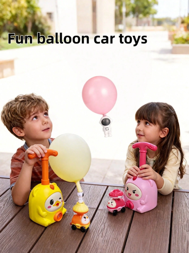Balloon Car Toy Aerodynamics Science Toys
