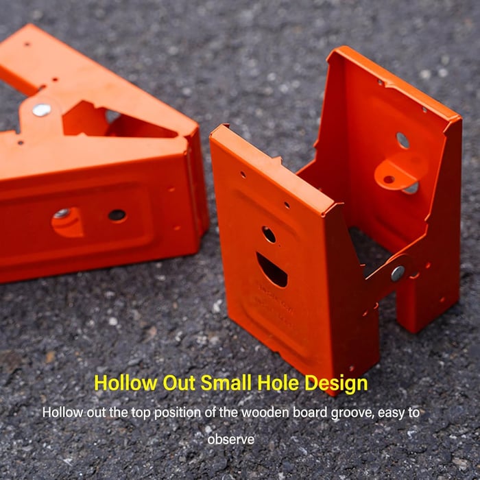 2Pcs Heavy Duty Sawhorse Brackets with Down Clamp