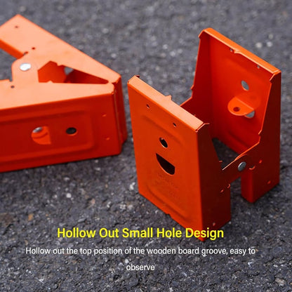 2Pcs Heavy Duty Sawhorse Brackets with Down Clamp