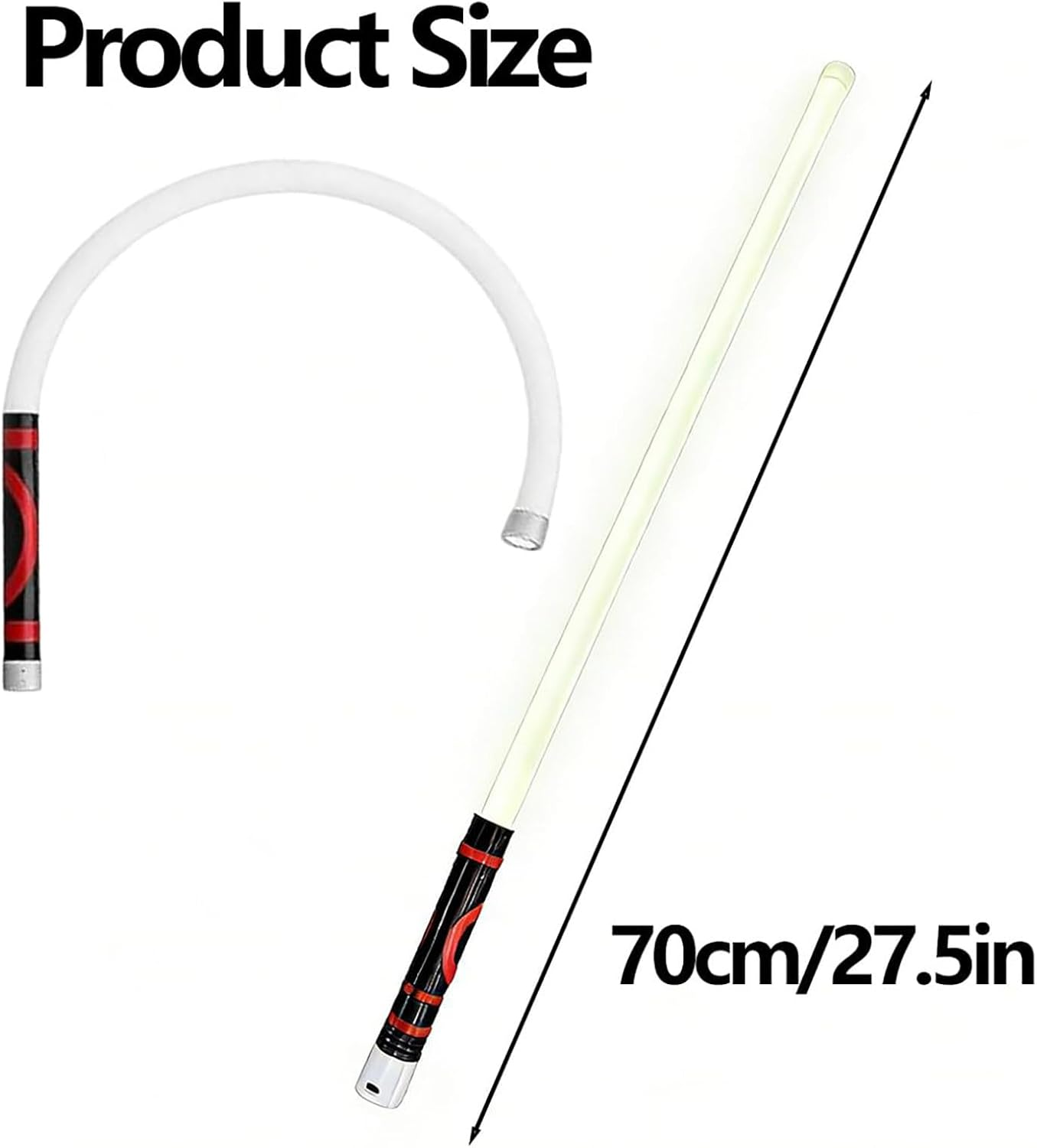 (Free Shipping)Bendable LED Flashlight Stick, 2026 Upgraded 27" Flexible LED Work Light, Rechargeable Portable LED Flashlight Stick with and 3 Brightness Levels