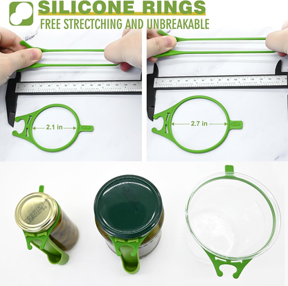 🔥2 Pack Pickle Fork Pickle Grabber Tool-Pickle Picker for the jar, Kitchen Gadgets Pickle Gifts Suitable for Olives Green