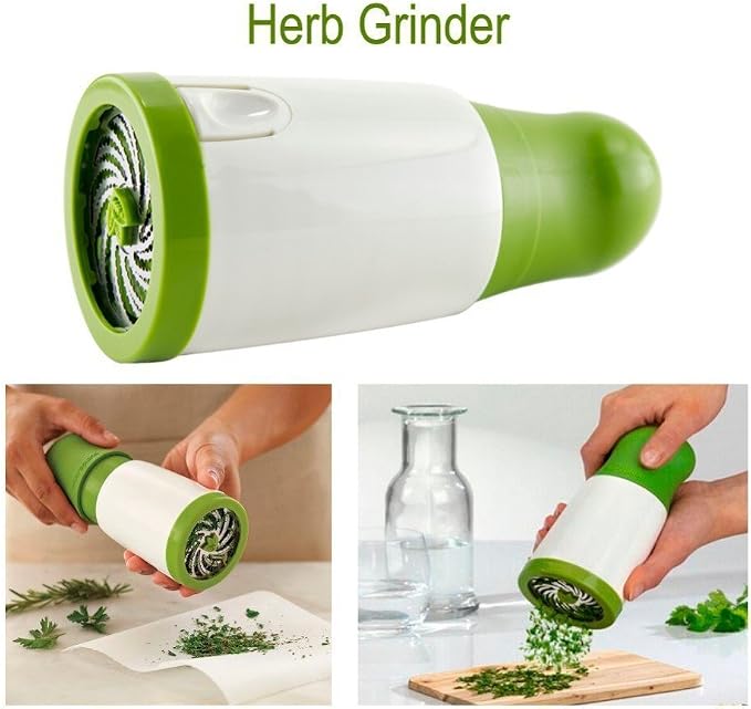 Herb Grinder, Parsley chopper Herb Mill Grinder,Spice Mill Parsley Shredder,Creative Cooking Tools