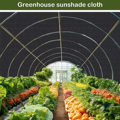 10x13 FT Sunshade Netting with Grommets - 70‑90% Shading PE Mesh Cloth for Garden, Patio, Greenhouse & Outdoor Use