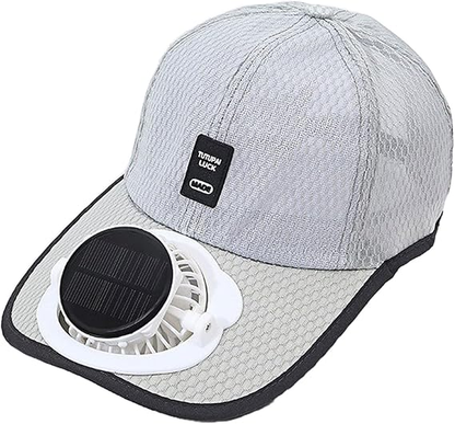 🔥🔥2026 Upgrade Solar Rechargeable Peak Cap, Men Women Cooling Sport Fan Hat USB Charging Fishing Camping Beach Hat