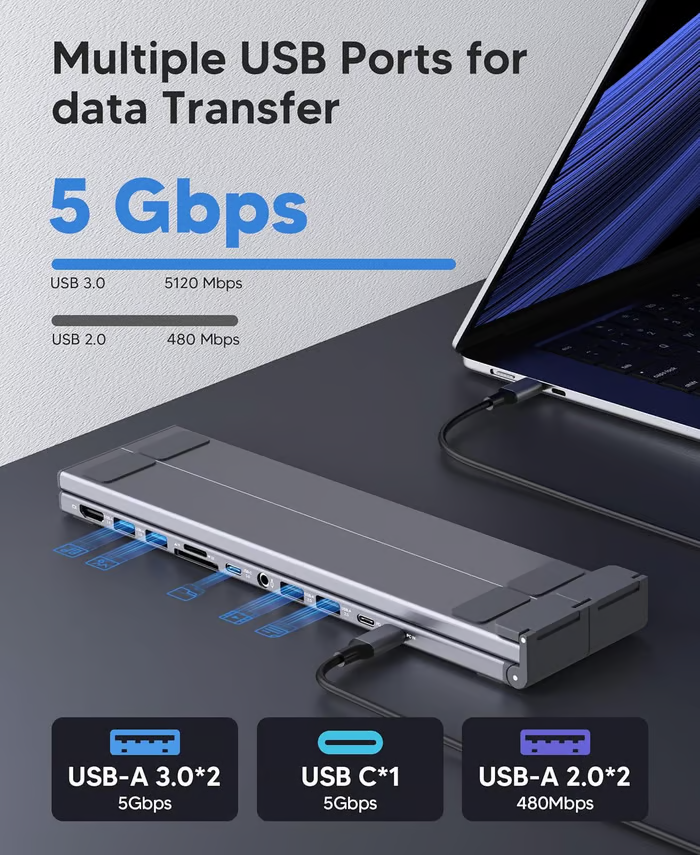 Laptop Docking Station Stand