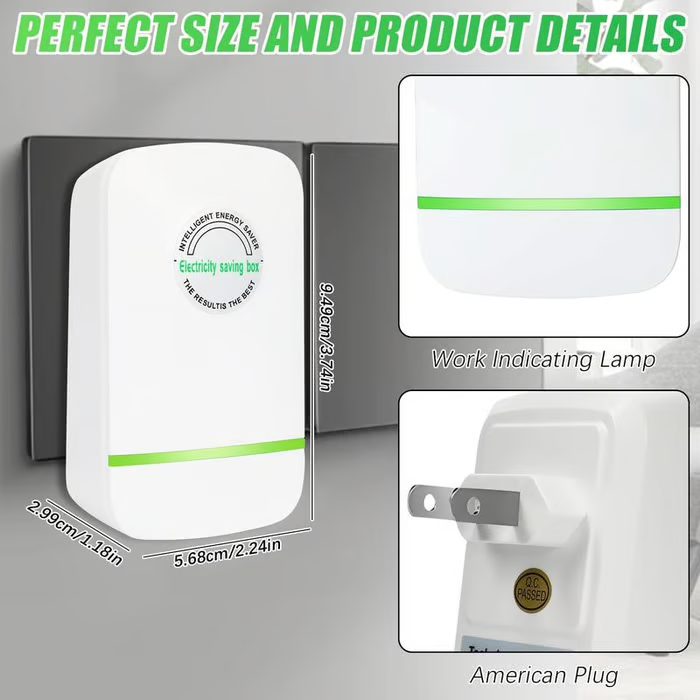 ⚡️⚡️Plug-In Power Box with US Plug, ✅Wide Voltage Range 90–250V, 2026 Design✅