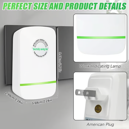 ⚡️⚡️Plug-In Power Box with US Plug, ✅Wide Voltage Range 90–250V, 2026 Design✅